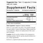 Curcumin Enhanced Turmeric Supplement Facts