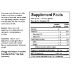 Easy MCT Vanilla Supplement Facts