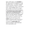MelaRight Label Information