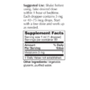 MelaRight Supplement Facts