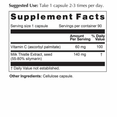 Milk Thistle Extract Supplement Facts