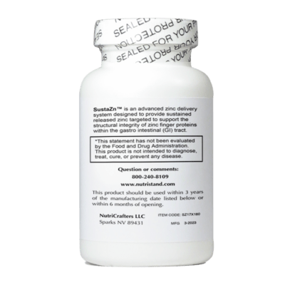 SustaZn 180 Capsules - Image 3