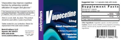 Vinpocetine 10mg 120 caps